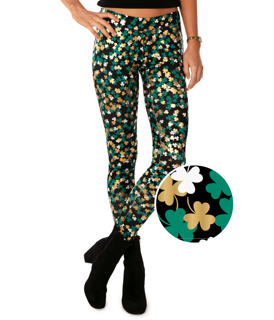 Clusterluck Leggings: Women's St. Paddy's Day Outfits