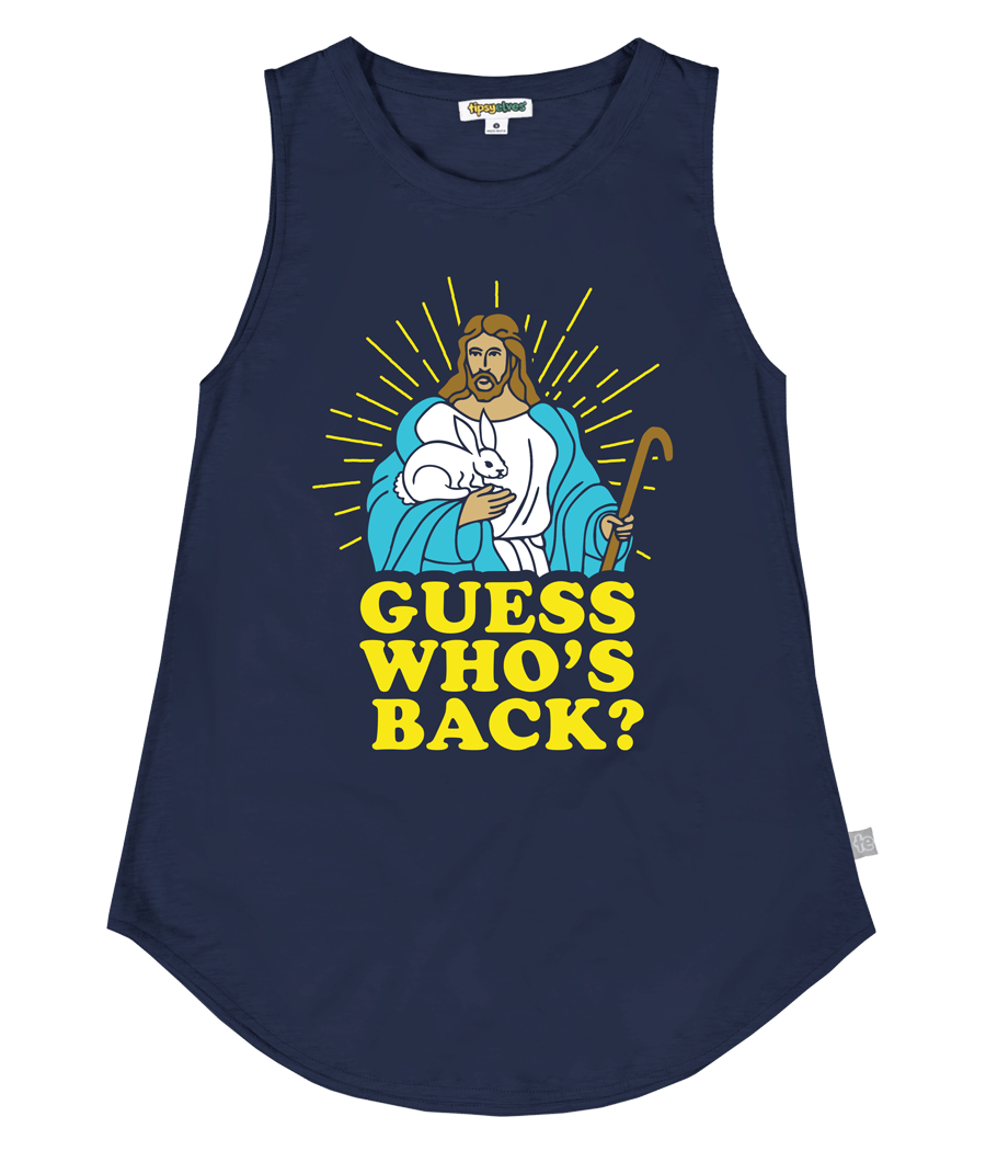 Women's Guess Who's Back Tank Top Primary Image