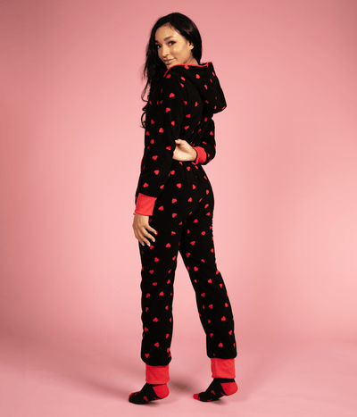 Women's Hearts on Fire Jumpsuit Image 6