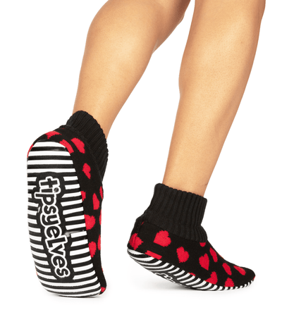 Hearts on Fire Slipper Socks Image 3