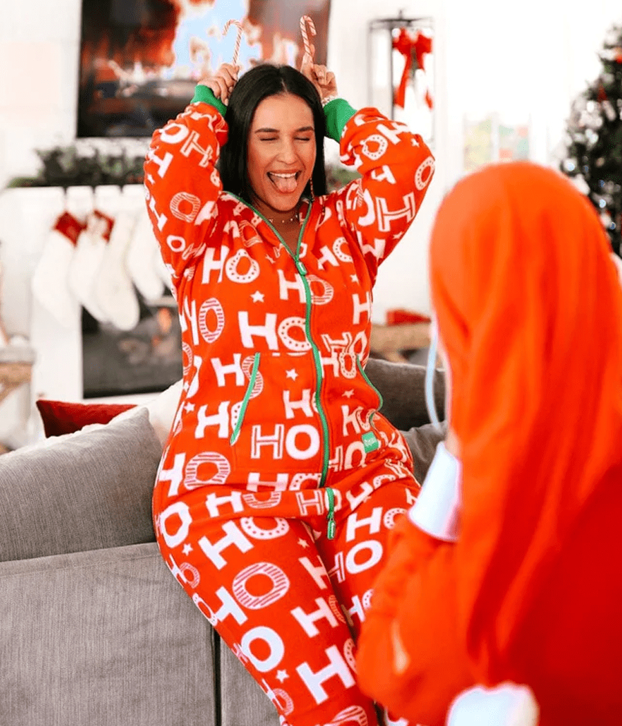 Christmas discount onsie pajamas