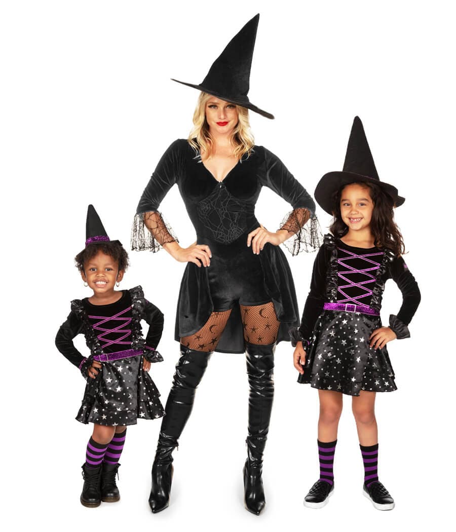 Matching Witch Family Costumes Tipsy Elves