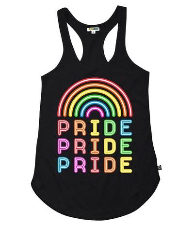 Neon Pride Racerback Tank Top