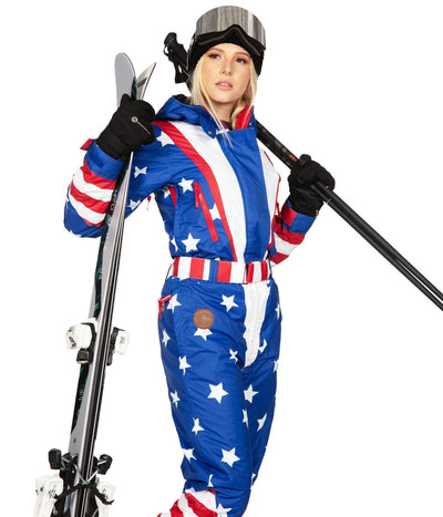 Women's Americana Ski Suit Image 3::Women's Americana Ski Suit
