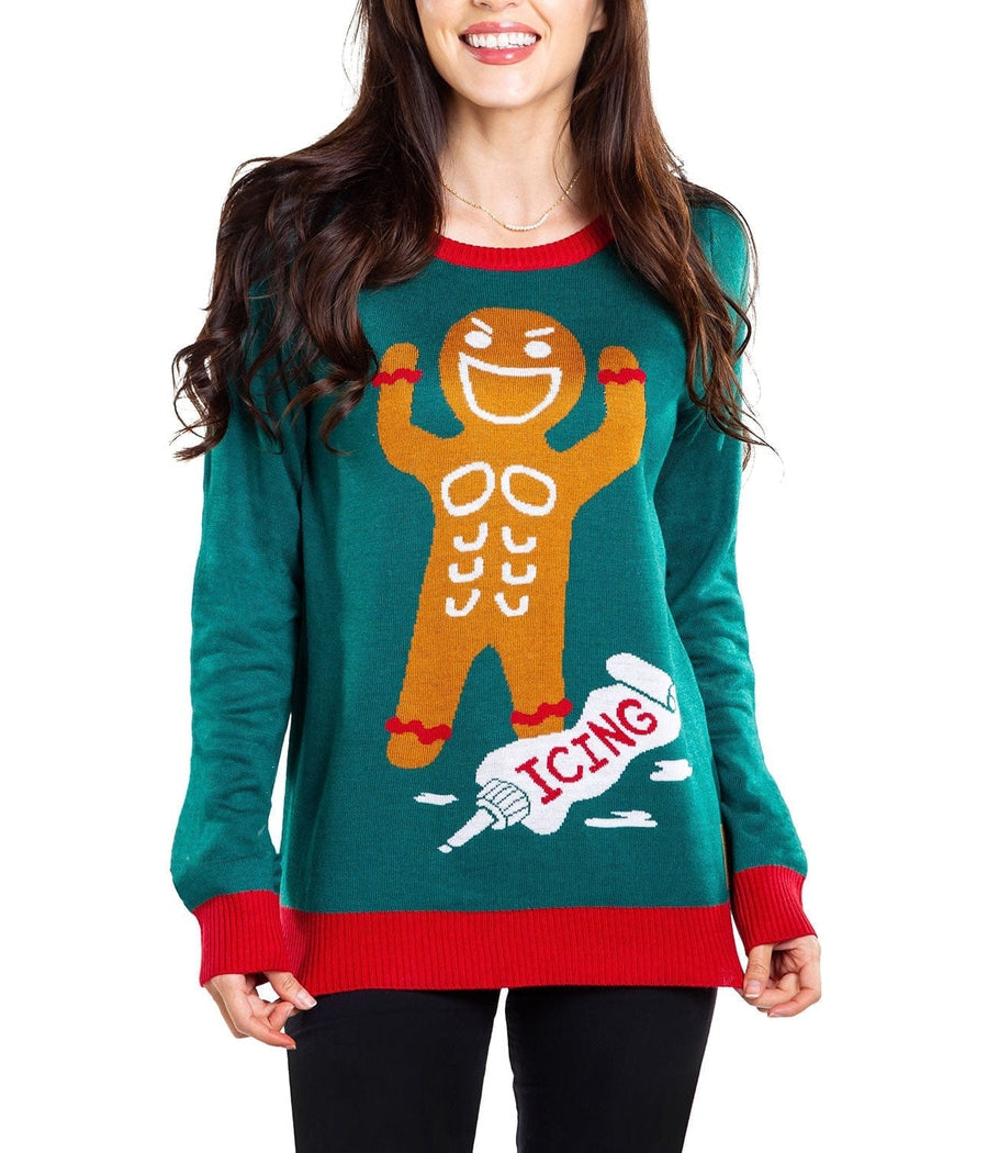Women's Ginger Roid Rage Sweater | Tipsy Elves