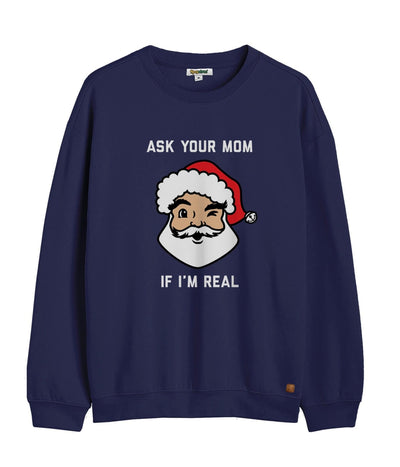Women's Ask Your Mom Crewneck Sweatshirt Image 2