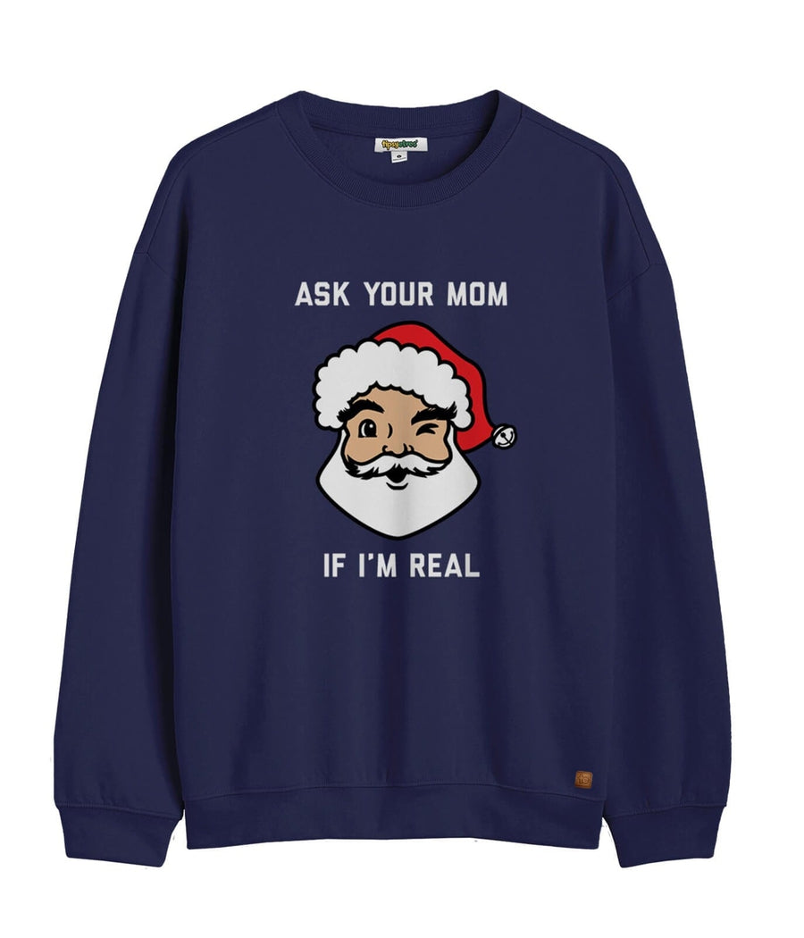 Men's Ask Your Mom Crewneck Sweatshirt Image 2