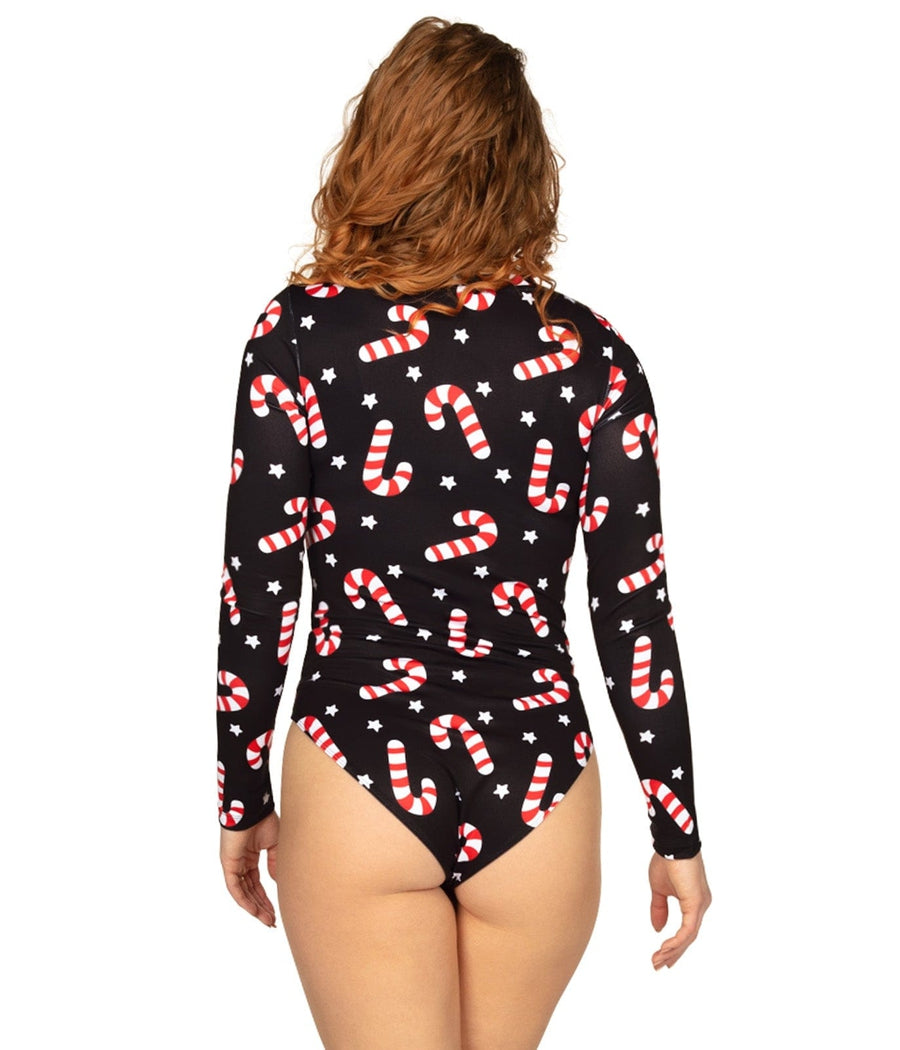 Candy Cane Lane Bodysuit Image 3