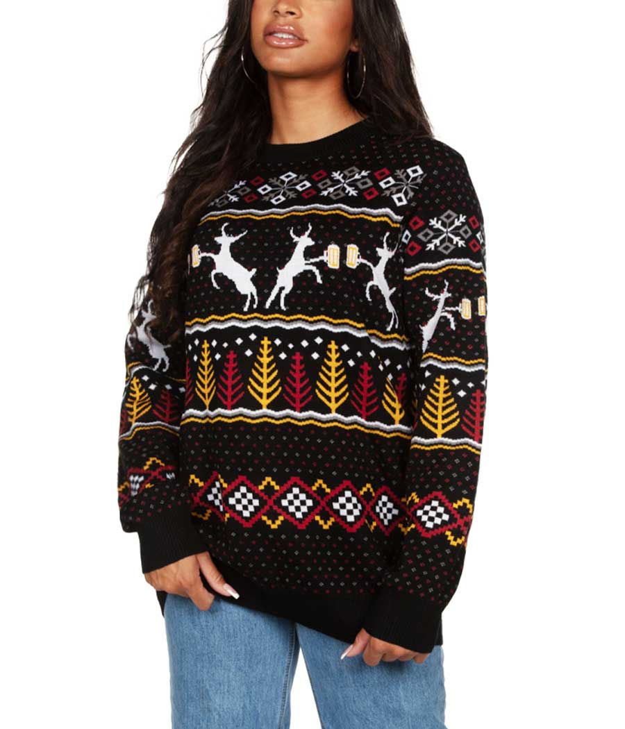 Women's Caribrew Oversized Christmas Sweater
