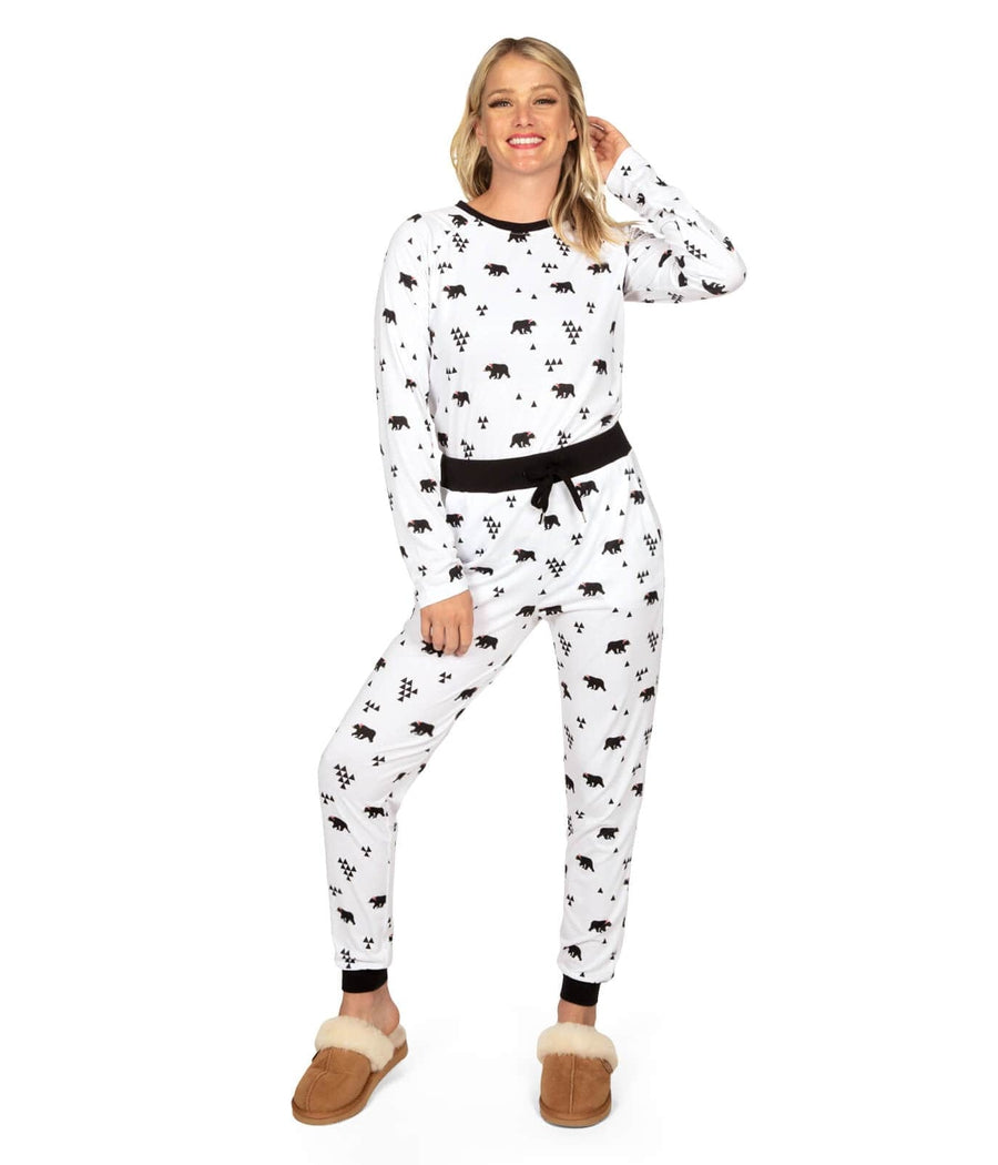 Women's Beary Christmas Pajama Set Image 2