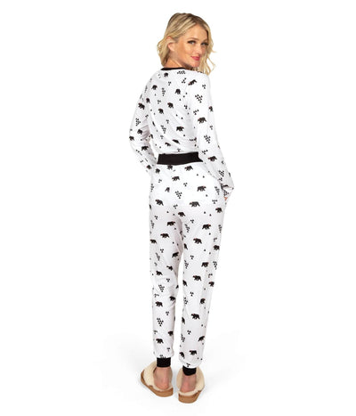 Women's Beary Christmas Pajama Set Image 3
