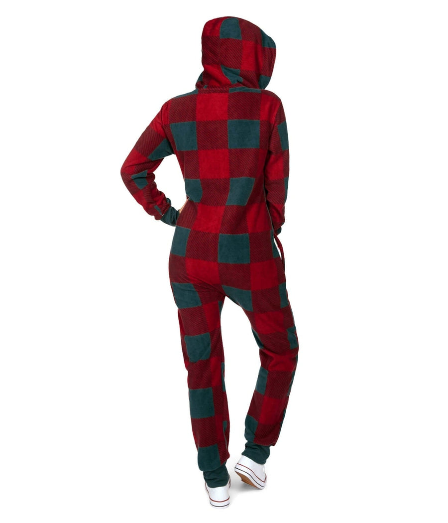 Women's Checkered Jumpsuit Image 2
