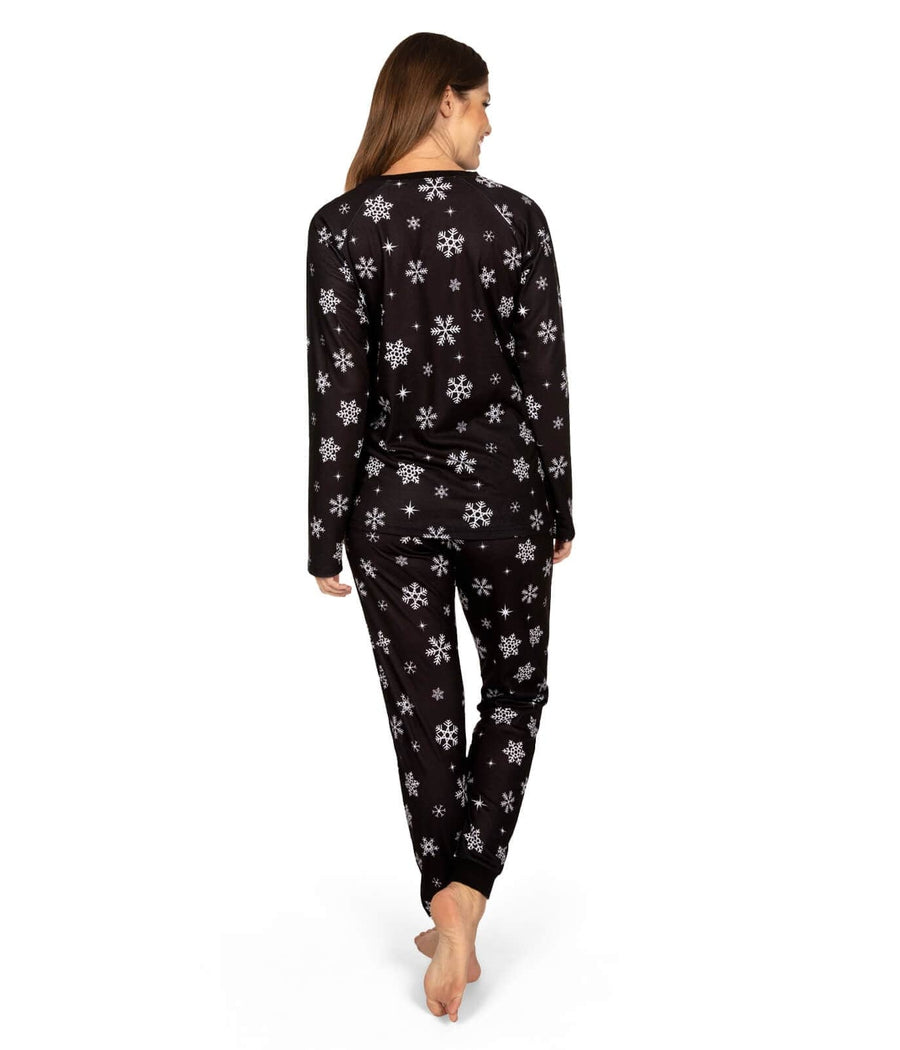 Women's Late Night Snowfall Pajama Set Image 2