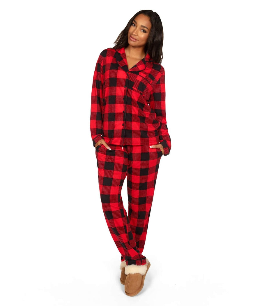 Women's Lumberjack Pajama Set Image 3
