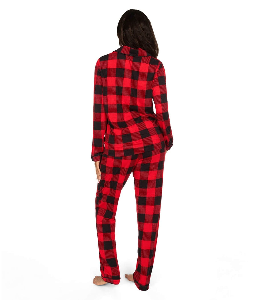 Lumberjack Pajama Set Women s Christmas Outfits Tipsy Elves