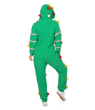 Women's Oh Christmas Tree Jumpsuit Image 2