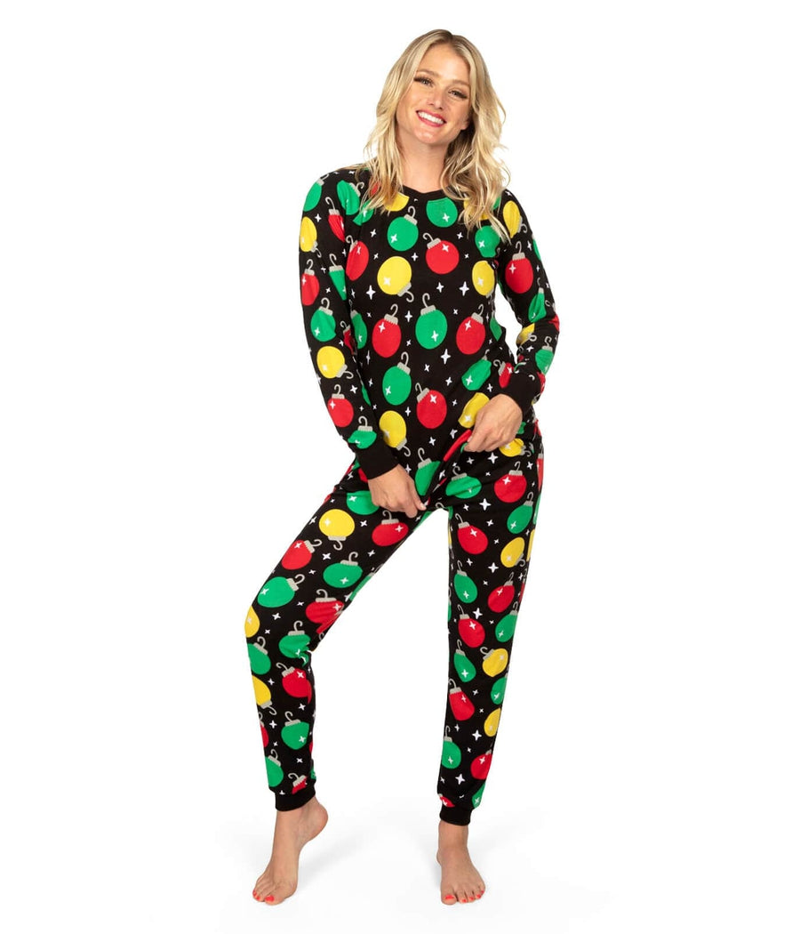 Women's Ornaments Pajama Set Image 2