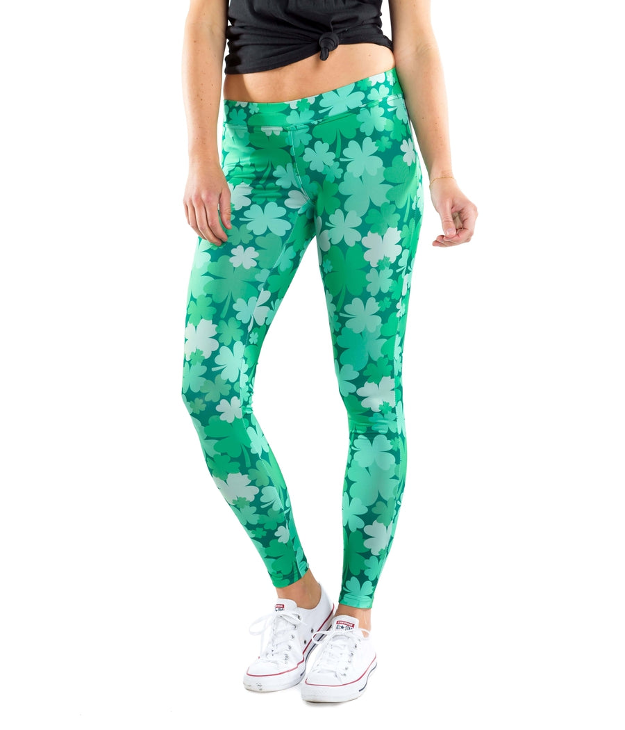 Clover Field High Waisted Leggings Image 4