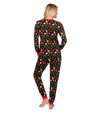 Women's Cookie Cutter Pajama Set Image 2