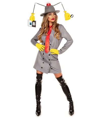 Detective Gadget Costume Dress Image 3