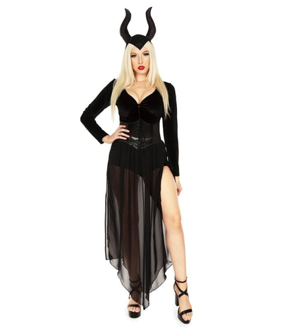 Evil Sorceress Costume Dress Image 3