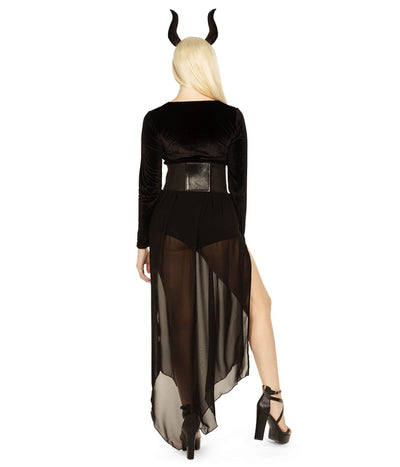Evil Sorceress Costume Dress Image 2