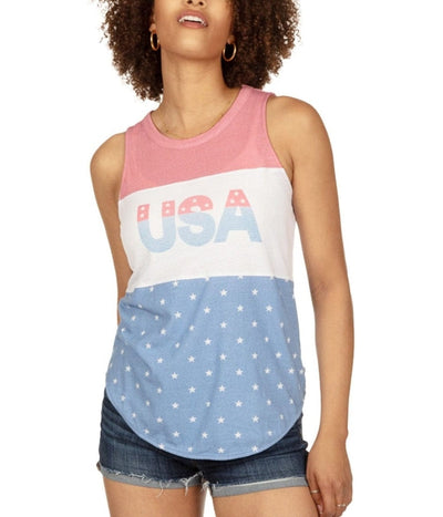 Women's Faded Flag Tank Top Image 2