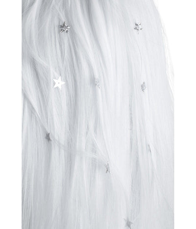 Long White Wig