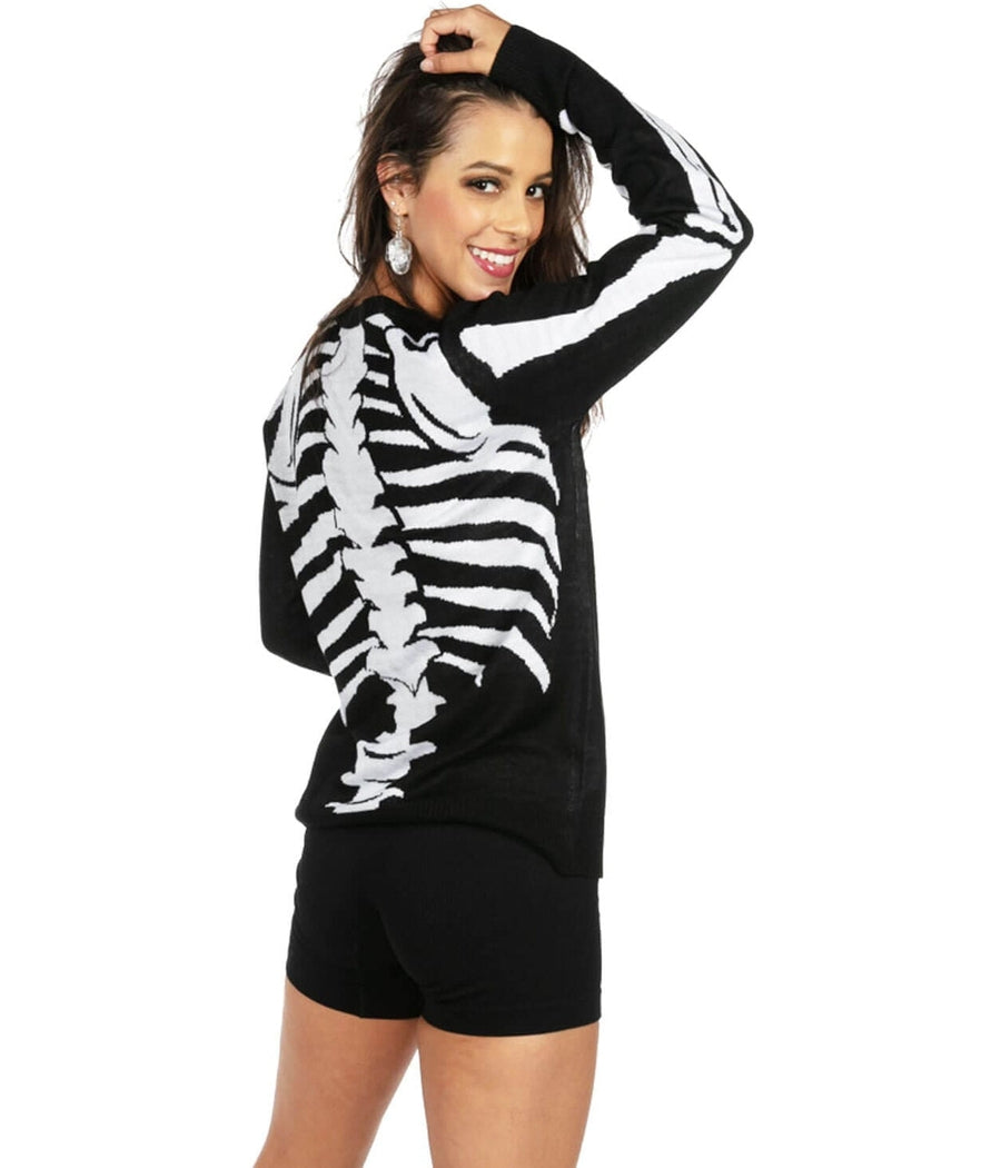 Women's Skeleton Sweater Image 2