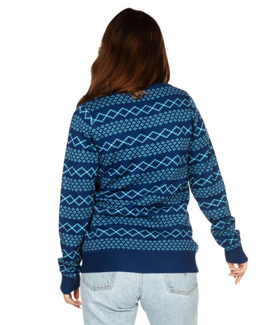 Women's Happy Hanucat Sweater Image 3