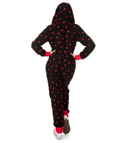 Women's Hearts on Fire Jumpsuit Image 5