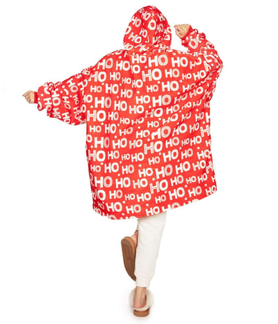 Ho Ho Ho Blanket Hoodie Image 6