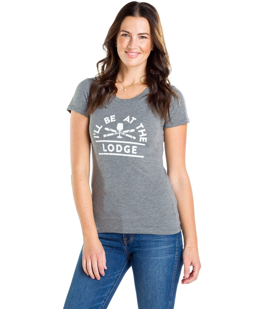 Women's I'll Be At The Lodge Tee Image 2