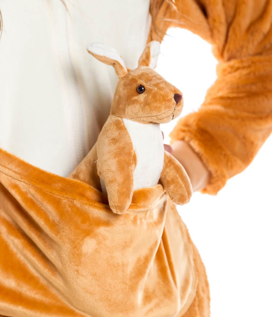 Kangaroo Onesiehop Women s Adult Halloween Kangaroo Costumes Tipsy Elves