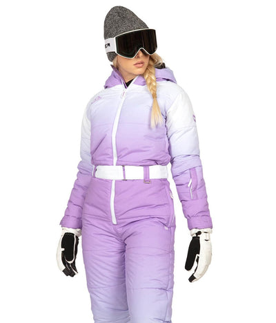 Women's Lady Lilac Ski Suit Image 4::Women's Lady Lilac Ski Suit