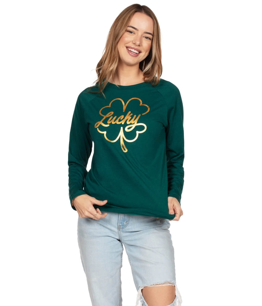 Women's Lady Luck Long Sleeve Shirt Primary Image