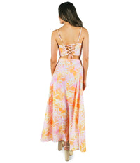 Lush Lemonade 2-Piece Maxi Dress