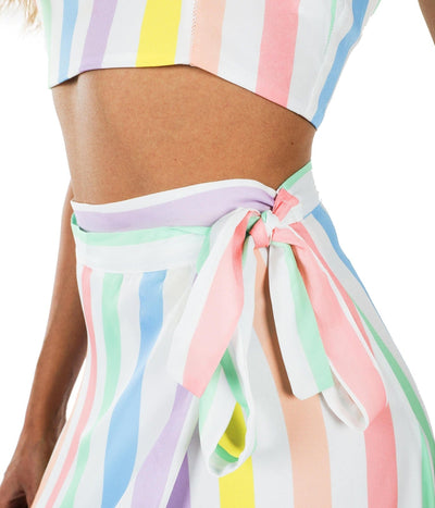 Pastel Pigment 2-Piece Maxi Dress