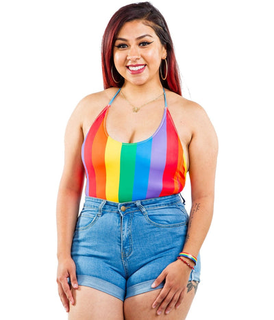 Rainbow One Piece Swimsuit