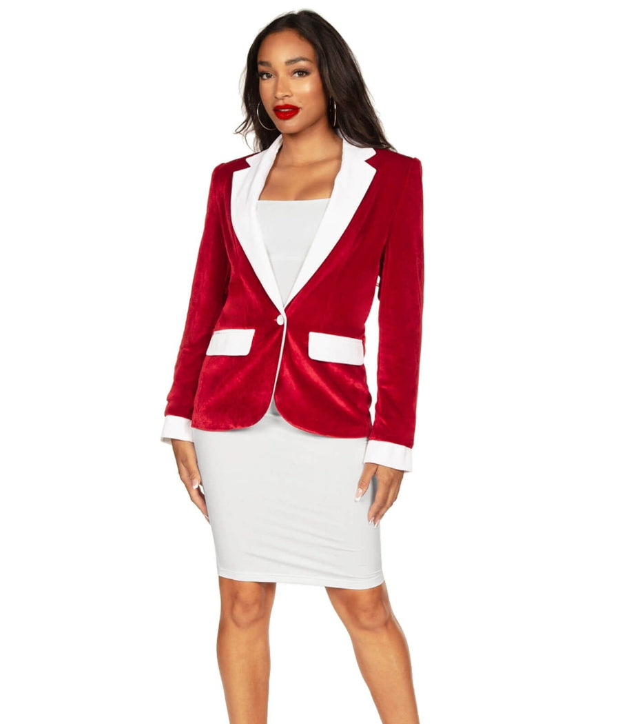 Women's Santa Blazer Image 3