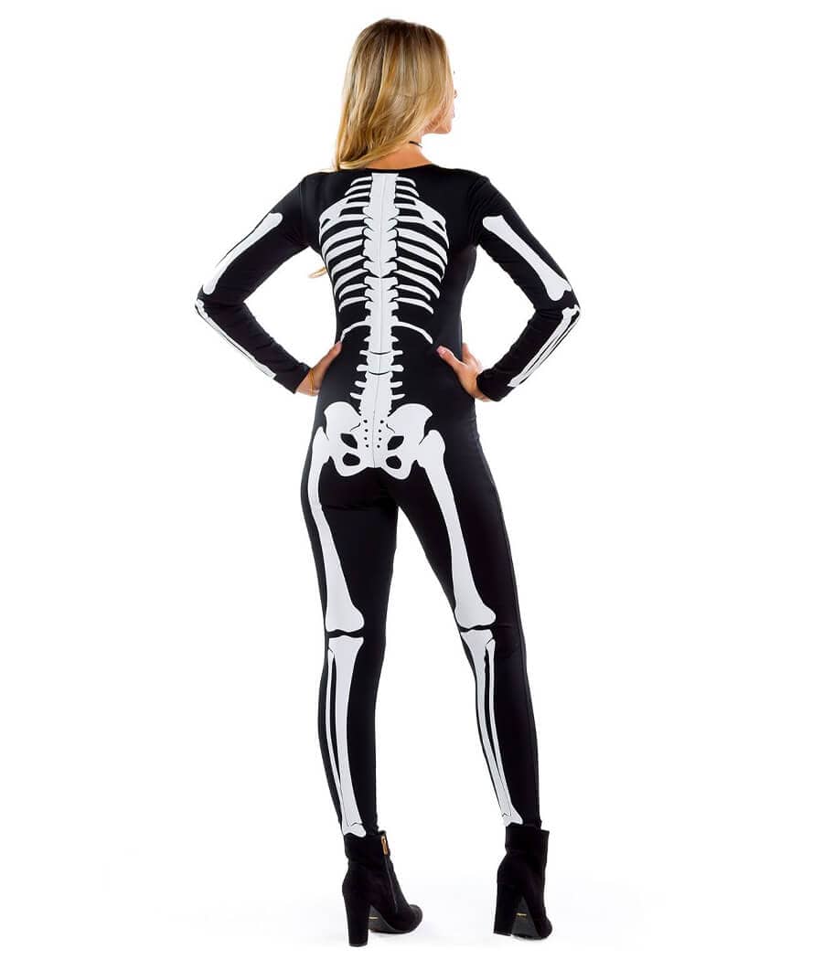 Skeleton Bodysuit Costume Image 6