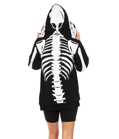 Women's Skeleton Hoodie Image 2