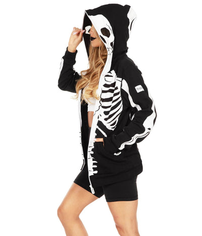 Women's Skeleton Hoodie Image 3