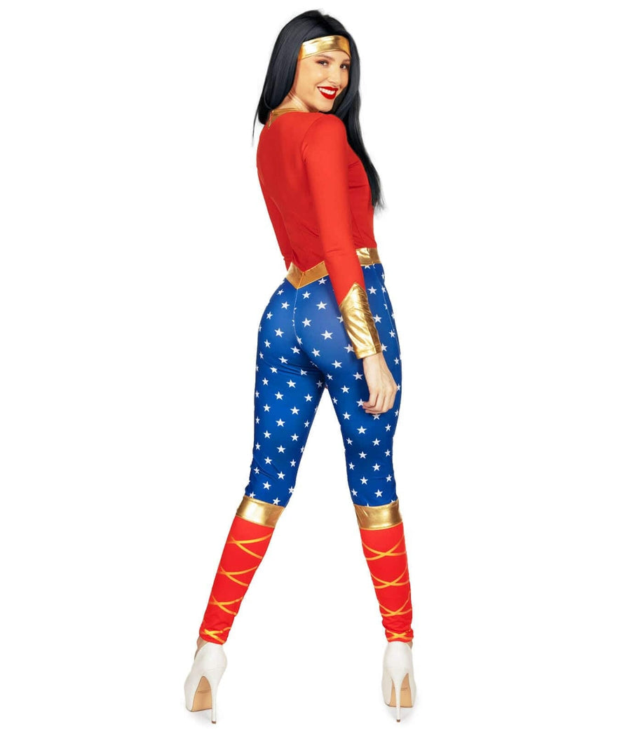 Superhero Wonder Lady Costume Image 2