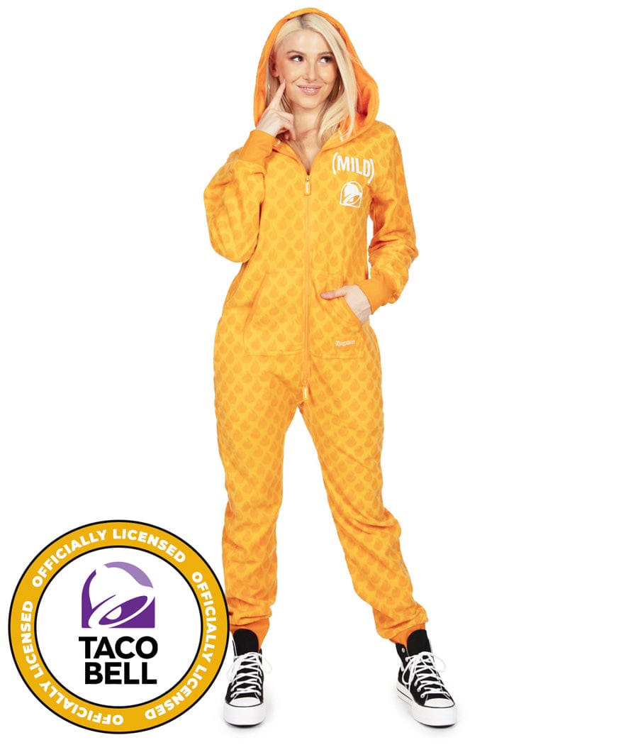 Women's Taco Bell Mighty Mild Sauce Jumpsuit