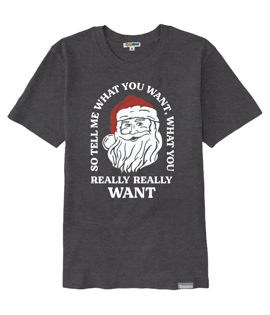 Women's Tell Me What You Want Oversized Boyfriend Tee Primary Image
