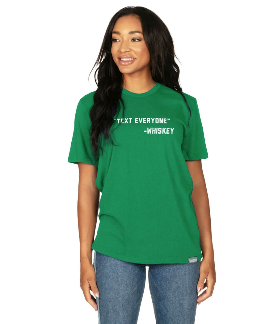 Women's Text Everyone Oversized Boyfriend Tee