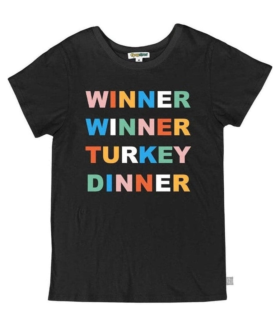 Women's Winner Winner Turkey Dinner Tee Primary Image