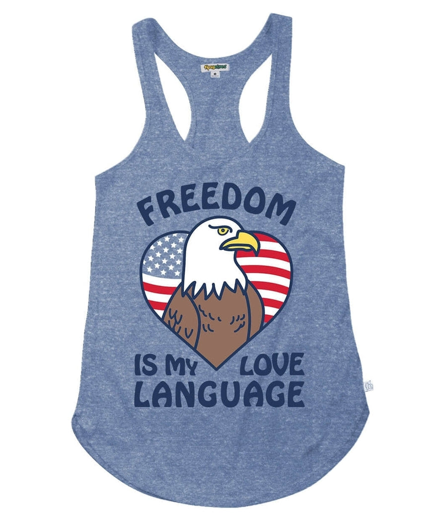 Women's Freedom is my Love Language Tank Top