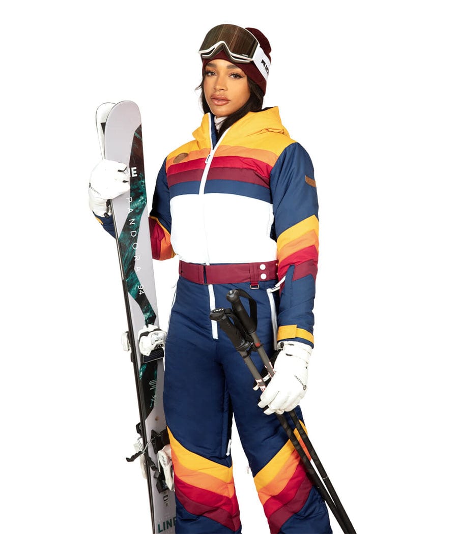 Vintage Freestyle Snow Suit Women s Ski Snowboard Apparel